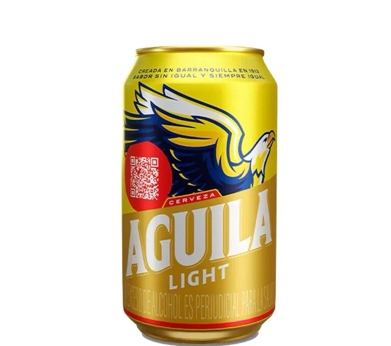 Águila Light en restaurante La Mesa de Oro, Tuluá Valle del Cauca